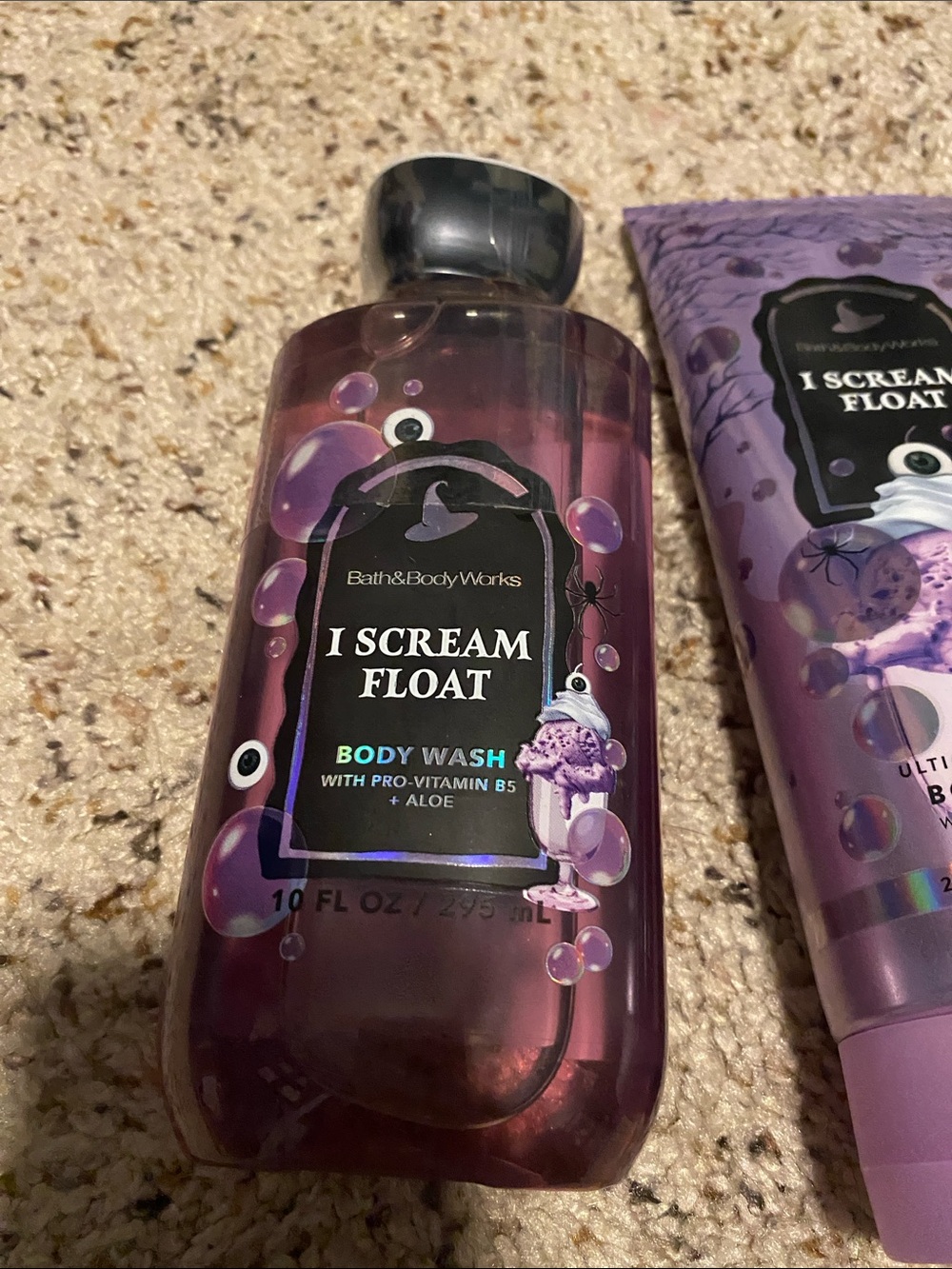 Bath & Body Works Lavender Purple I Scream Float Body Care Set - Picture 2 of 5